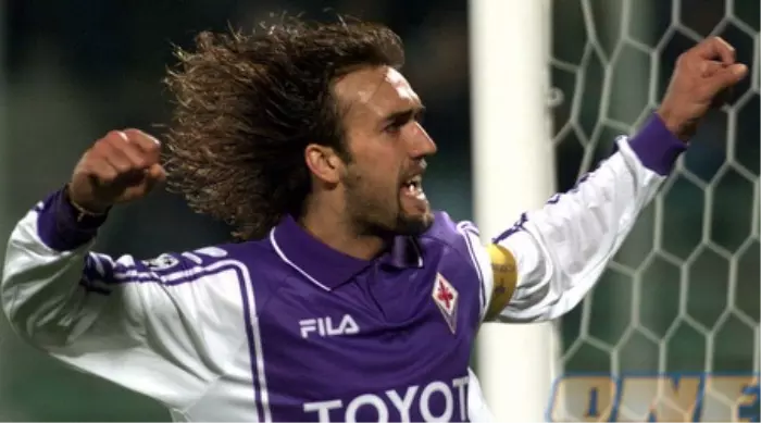 Batistuta in Fiorentina uniform (Reuters)