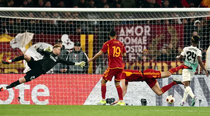 Brian Cristante's goal (Reuters)