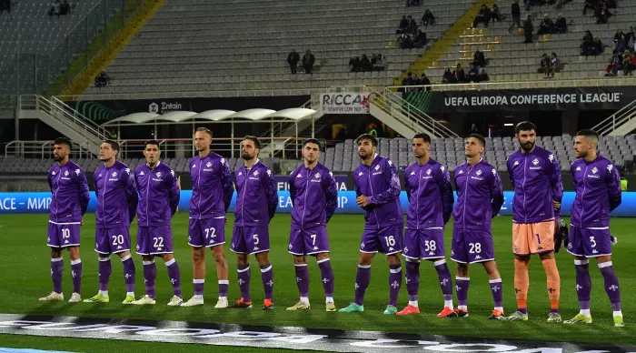 Fiorentina players (Reuters)