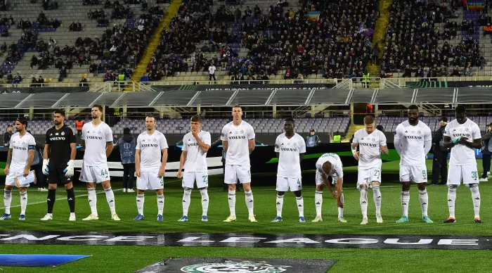 Maccabi Haifa players (Reuters)