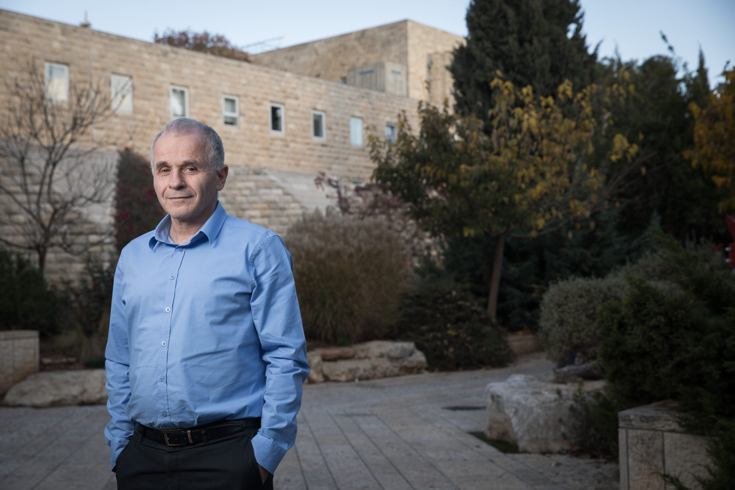 He did not defend a persecuted lecturer.  The president of the Hebrew University, Prof. Asher Cohen, December 2018 (Photo: Hadas Proosh / Flash 90)