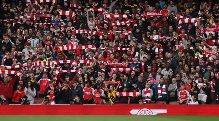 Arsenal fans (Reuters)