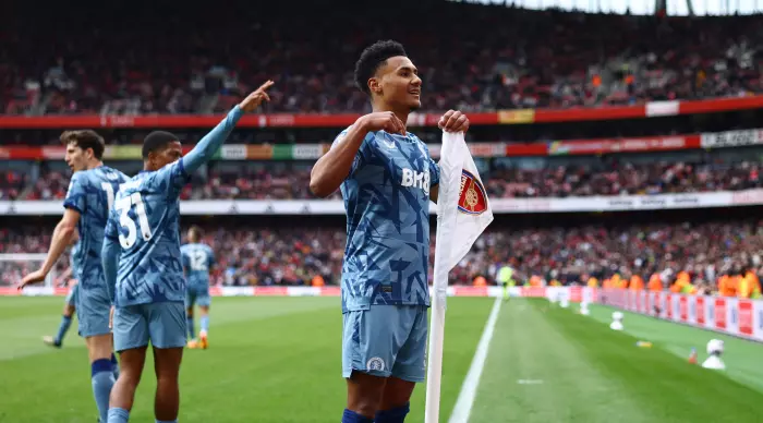 Ollie Watkins celebrates (Reuters)