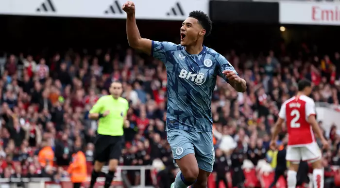 Ollie Watkins celebrates (Reuters)