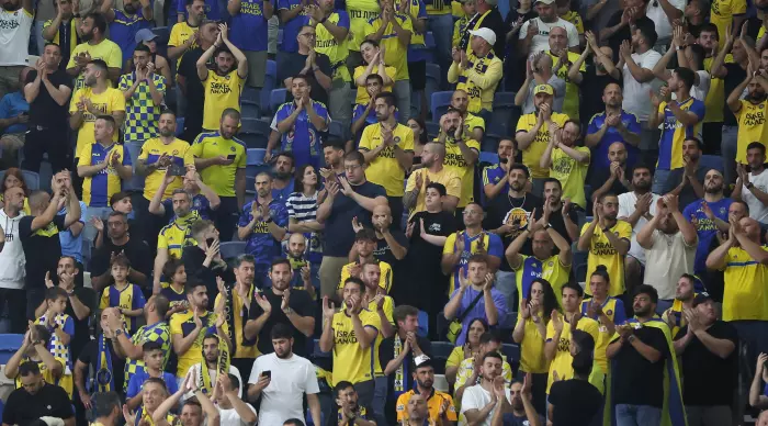Maccabi Tel Aviv fans (Radad Jabara)