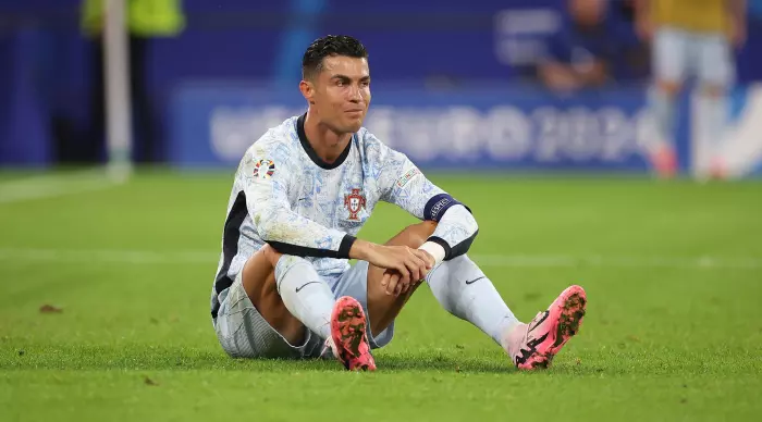 Ronaldo has trouble digesting (Redad Jabara)