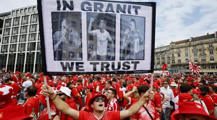 Swiss fans know who to trust (Reuters)