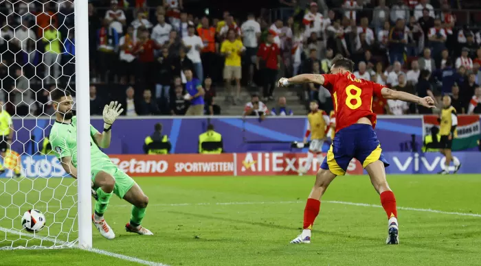 Fabian Ruiz scores the winning goal (Reuters)