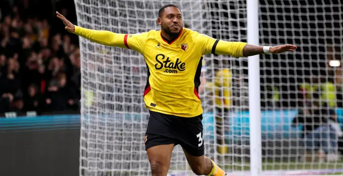 Brit Assombalonga in Watford uniform (Reuters)