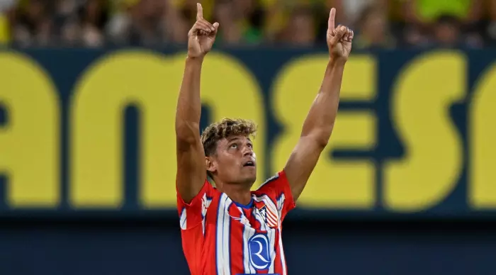 Marcos Llorente celebrates (Reuters)