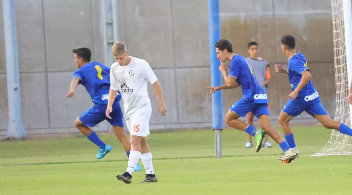 Daniel Tishler celebrates (Ofir Migdal)