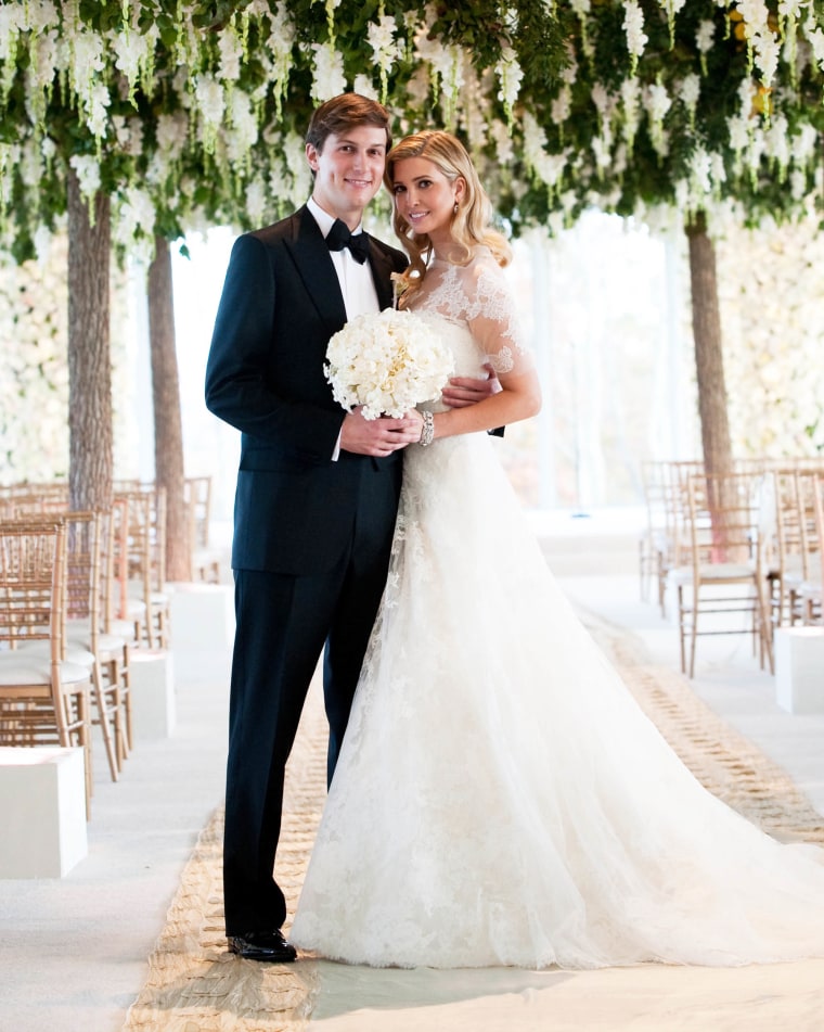 Ivanka Trump and Jared Kushner's wedding.