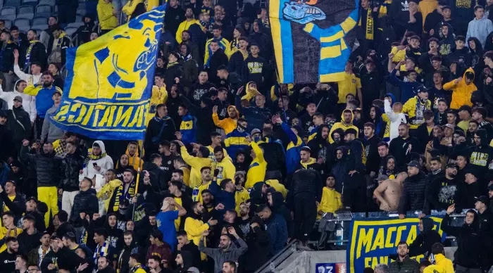 Maccabi Tel Aviv fans (Oren Ben Hakon)