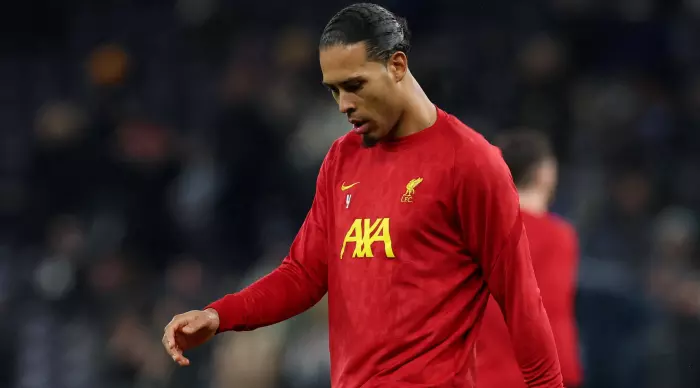 Virgil van Dijk in final preparations (Reuters)