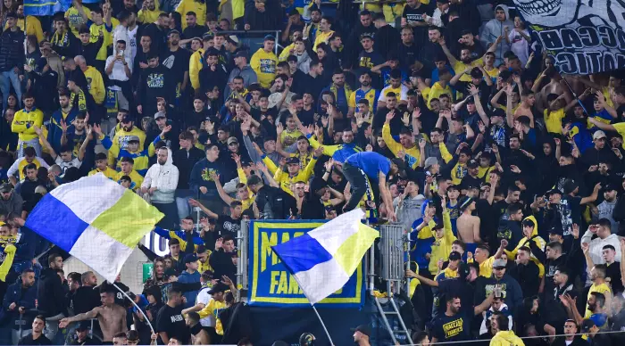 Maccabi Tel Aviv fans (Hagi Michaeli)