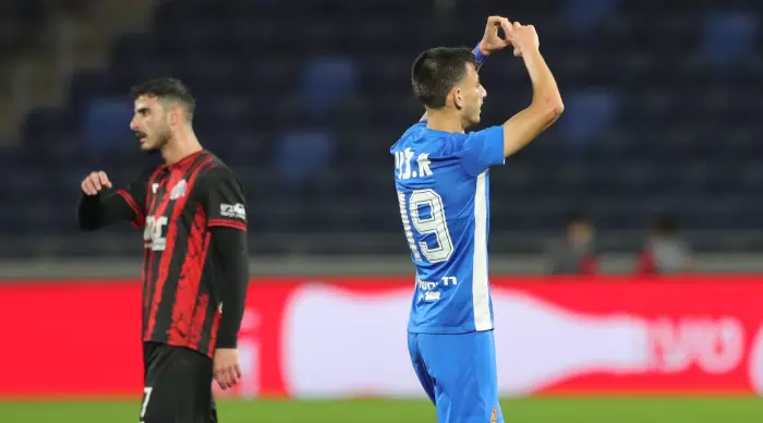 Adir Levy celebrates (Omari Stein)